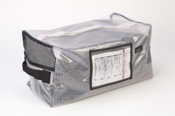 Soft Storage Bag with Zipper Closure