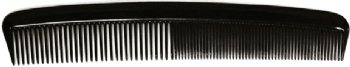 7 in. Black Comb