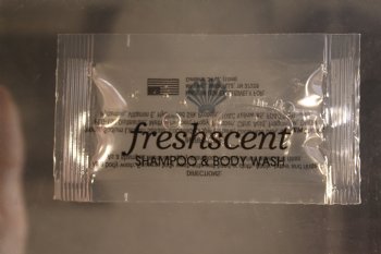 0.34 oz. Shampoo and Body Wash Packet