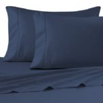 25"x 75" T130  Navy Fitted Sheet