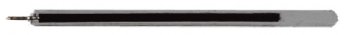 4 in. Clear Flexible Pen With Cap (black ink)